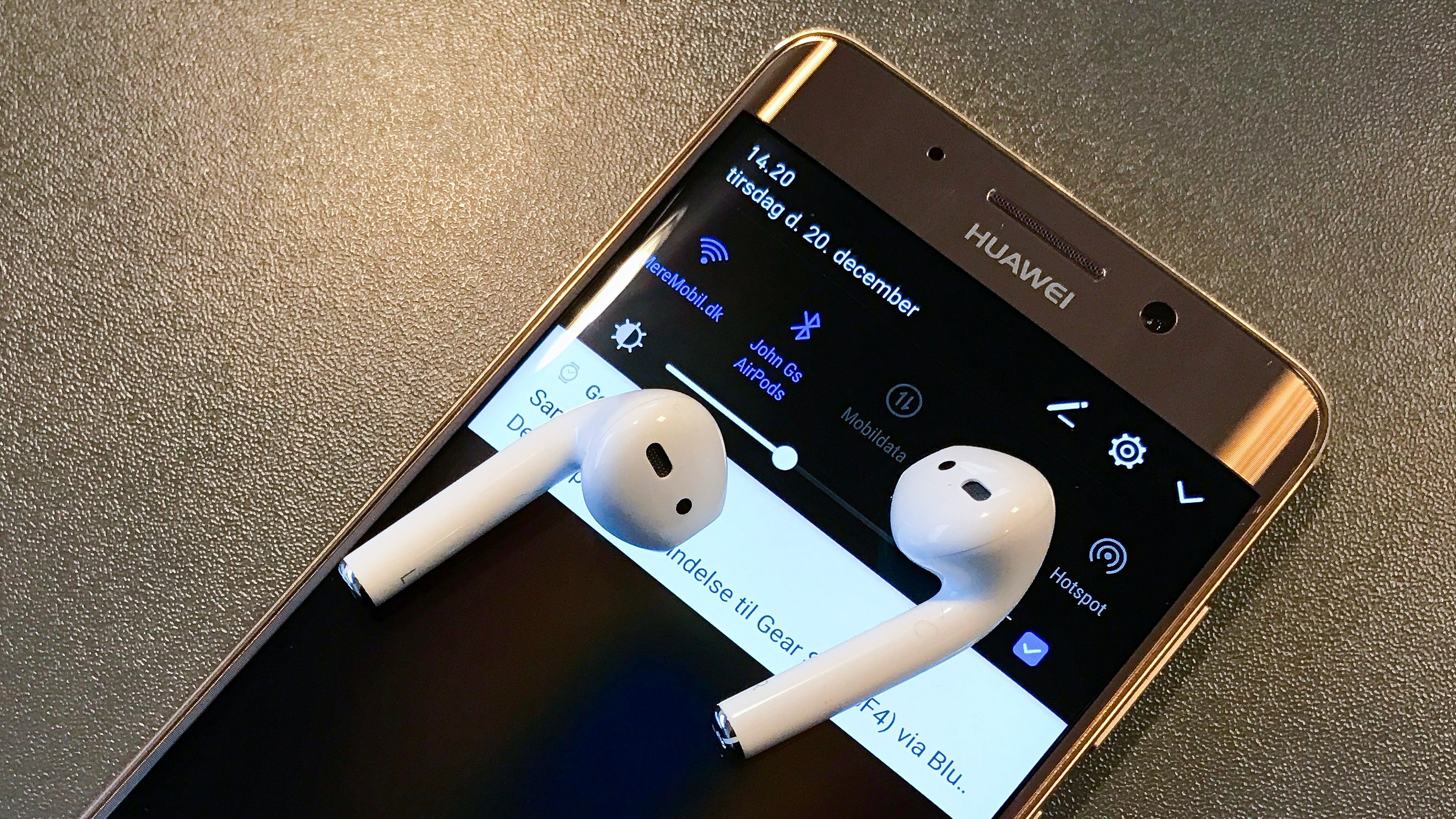 Настройка airpods на android