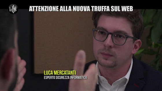 Luca Mercatanti a Striscia La Notizia