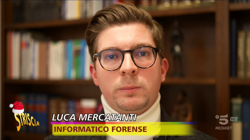 Luca Mercatanti a Striscia La Notizia